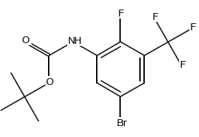 TERT-BUTYL (2-(TRIFLUOROMETHYL)PHENYL)CARBAMATE structure, CAS 141940-36-5