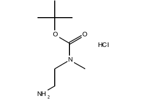 TERT-BUTYL (2-AMINOETHYL)(METHYL)CARBAMATE HYDROCHLORIDE structure, CAS 202207-78-1