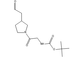 TERT-BUTYL (2-OXO-2-(PYRROLIDIN-1-YL)ETHYL)CARBAMATE structure, CAS 883554-96-9