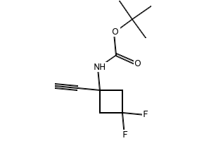 TERT-BUTYL (3,3-DIFLUOROCYCLOPENTYL)CARBAMATE structure, CAS 1215071-23-0