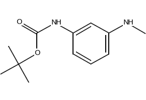 TERT-BUTYL (3-(METHYLAMINO)PHENYL)CARBAMATE structure, CAS 1134328-09-8