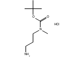 TERT-BUTYL (3-AMINOPROPYL)(METHYL)CARBAMATE HYDROCHLORIDE structure, CAS 1188263-67-3