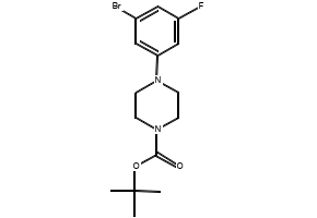 TERT-BUTYL (3-BROMO-1-(4-FLUOROPHENYL)PROPYL)CARBAMATE structure, CAS 924817-75-4