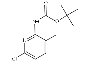 TERT-BUTYL (3-IODOPYRIDIN-2-YL)CARBAMATE structure, CAS 174467-36-8