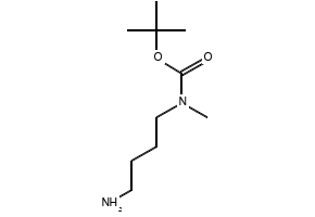 TERT-BUTYL (4-AMINOBUTYL)CARBAMATE structure, CAS 1088779-66-1