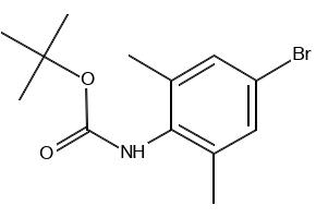 TERT-BUTYL (4-BROMO-2,5-DIMETHYLPHENYL)CARBAMATE structure, CAS 1086392-05-3