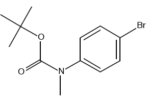 TERT-BUTYL (4-BROMOPHENYL)(ISOPROPYL)CARBAMATE structure, CAS 1133115-32-8