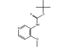 TERT-BUTYL (4-HYDROXY-5-METHOXYPYRIDIN-3-YL)CARBAMATE structure, CAS 1045855-64-8