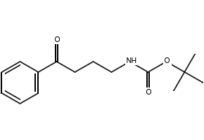 TERT-BUTYL (4-OXO-4-PHENYLBUTYL)CARBAMATE structure, CAS 116437-41-3