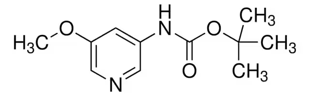 TERT-BUTYL (5-METHOXYPYRIDIN-3-YL)CARBAMATE structure, CAS 342603-10-5