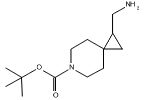 TERT-BUTYL 1-(AMINOMETHYL)-6-AZASPIRO[2.5]OCTANE-6-CARBOXYLATE structure, CAS 1163729-53-0
