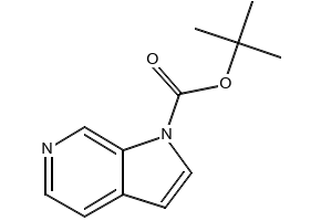 TERT-BUTYL 1H-PYRROLO[2,3-C]PYRIDINE-1-CARBOXYLATE structure, CAS 370880-82-3