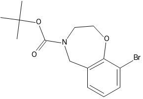 TERT-BUTYL 2,3-DIHYDROPYRIDO[3,2-F][1,4]OXAZEPINE-4(5H)-CARBOXYLATE structure, CAS 956434-29-0
