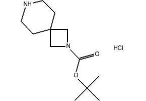 TERT-BUTYL 2,7-DIAZASPIRO[4.4]NONANE-2-CARBOXYLATE HYDROCHLORIDE structure, CAS 1147423-20-8