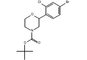 TERT-BUTYL 2-((TOSYLOXY)METHYL)MORPHOLINE-4-CARBOXYLATE structure, CAS 130546-33-7