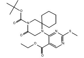TERT-BUTYL 2-(3,9-DIAZASPIRO[5.5]UNDECAN-3-YL)ACETATE structure, CAS 189333-51-5