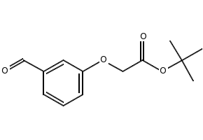 TERT-BUTYL 2-(3-FORMYLPHENOXY)ACETATE structure, CAS 147593-90-6