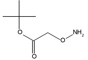 TERT-BUTYL 2-(AMINOOXY)ACETATE structure, CAS 56834-02-7