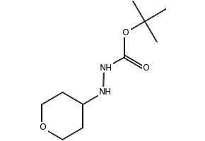 TERT-BUTYL 2-(TETRAHYDRO-2H-PYRAN-4-YL)HYDRAZINECARBOXYLATE structure, CAS 693287-79-5