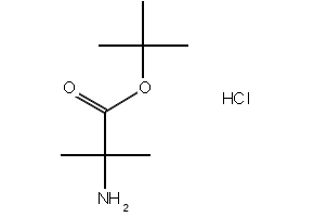 TERT-BUTYL 2-AMINO-2-METHYLPROPANOATE structure, CAS 4512-32-7