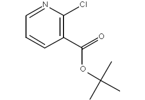 TERT-BUTYL 2-CHLORONICOTINATE structure, CAS 232951-83-6