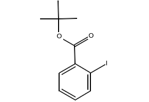 TERT-BUTYL 2-IODOBENZOATE structure, CAS 110349-26-3