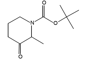 TERT-BUTYL 2-METHYL-3-OXOPIPERIDINE-1-CARBOXYLATE structure, CAS 741737-30-4