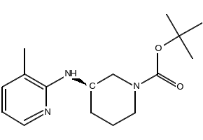 TERT-BUTYL 3-((4-METHYLPYRIDIN-2-YL)AMINO)PIPERIDINE-1-CARBOXYLATE structure, CAS 864685-00-7