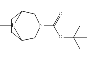 TERT-BUTYL 3-(2,2,2-TRIFLUOROACETYL)-3,8-DIAZABICYCLO[3.2.1]OCTANE-8-CARBOXYLATE structure, CAS 824982-19-6