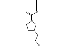 TERT-BUTYL 3-(2-NITROPHENOXY)PYRROLIDINE-1-CARBOXYLATE structure, CAS 1233860-24-6