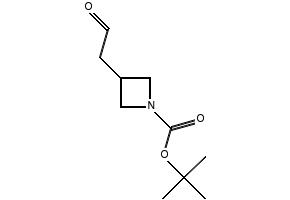 TERT-BUTYL 3-(2-OXOETHYL)AZETIDINE-1-CARBOXYLATE structure, CAS 152537-04-7