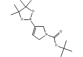 TERT-BUTYL 3-(4,4,5,5-TETRAMETHYL-1,3,2-DIOXABOROLAN-2-YL)-2,5-DIHYDRO-1H-PYRROLE-1-CARBOXYLATE structure, CAS 212127-83-8