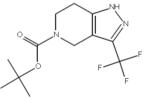 TERT-BUTYL 3-(4-METHOXYPHENYL)-6,7-DIHYDRO-1H-PYRAZOLO[4,3-C]PYRIDINE-5(4H)-CARBOXYLATE structure, CAS 661487-36-1