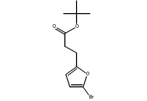 TERT-BUTYL 3-(5-(2-AMINOETHYL)THIOPHEN-3-YL)PROPANOATE structure, CAS 124499-24-7