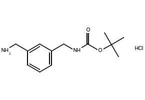 TERT-BUTYL 3-(AMINOMETHYL)BENZYLCARBAMATE HYDROCHLORIDE structure, CAS 914465-97-7