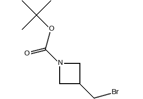 TERT-BUTYL 3-(BROMOMETHYL)AZETIDINE-1-CARBOXYLATE structure, CAS 253176-93-1
