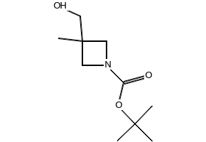 TERT-BUTYL 3-(HYDROXYMETHYL)-3-METHYLAZETIDINE-1-CARBOXYLATE structure, CAS 1363382-91-5
