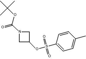 TERT-BUTYL 3-(TOSYLOXY)AZETIDINE-1-CARBOXYLATE structure, CAS 605655-08-1