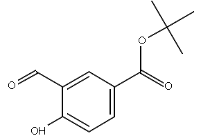 TERT-BUTYL 3-FORMYL-4-HYDROXYBENZOATE structure, CAS 1224157-88-3