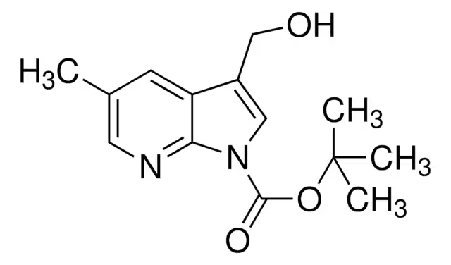 TERT-BUTYL 3-FORMYL-5-METHYL-1H-PYRROLO[2,3-B]PYRIDINE-1-CARBOXYLATE structure, CAS 1198097-53-8