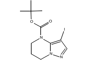 TERT-BUTYL 3-FORMYL-6,7-DIHYDROPYRAZOLO[1,5-A]PYRIMIDINE-4(5H)-CARBOXYLATE structure, CAS 954110-17-9