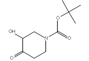 TERT-BUTYL 3-HYDROXY-4-OXOPIPERIDINE-1-CARBOXYLATE structure, CAS 1130156-23-8