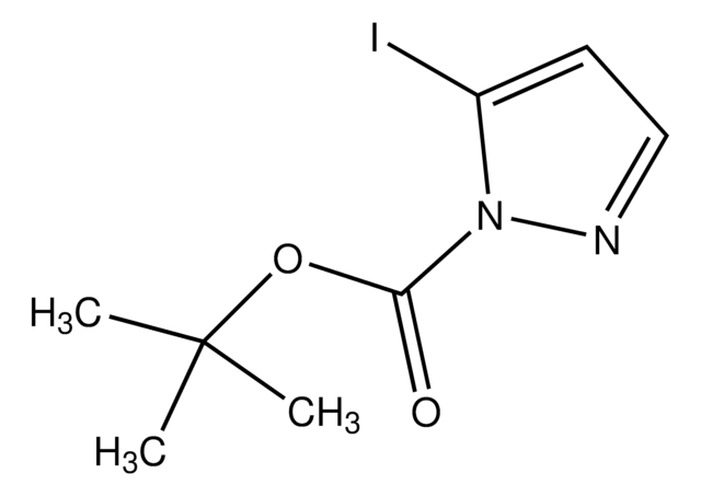 TERT-BUTYL 3-IODO-1H-PYRAZOLE-1-CARBOXYLATE structure, CAS 1233513-13-7