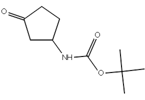 TERT-BUTYL 3-OXOCYCLOPENTYLCARBAMATE structure, CAS 847416-99-3