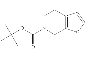 TERT-BUTYL 4,5-DIHYDROFURO[2,3-C]PYRIDINE-6(7H)-CARBOXYLATE structure, CAS 179060-28-7