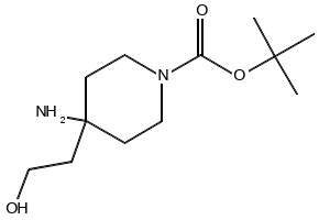 TERT-BUTYL 4-(((2-NITROPHENYL)AMINO)METHYL)PIPERIDINE-1-CARBOXYLATE structure, CAS 1233953-16-6
