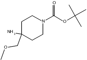 TERT-BUTYL 4-((CYANOMETHYL)AMINO)PIPERIDINE-1-CARBOXYLATE structure, CAS 1224923-48-1