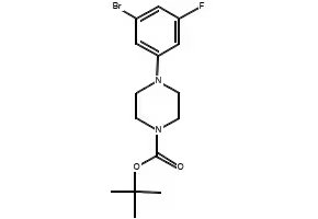 TERT-BUTYL 4-(3-AMINO-5-MORPHOLINOPHENYL)PIPERAZINE-1-CARBOXYLATE structure, CAS 1051899-49-0