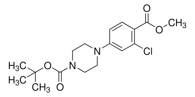 TERT-BUTYL 4-(3-CHLORO-4-(METHOXYCARBONYL)PHENYL)PIPERAZINE-1-CARBOXYLATE structure, CAS 1346597-59-8