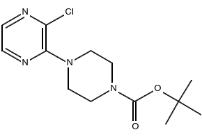 TERT-BUTYL 4-(3-CHLOROPYRAZIN-2-YL)PIPERAZINE-1-CARBOXYLATE structure, CAS 313654-83-0